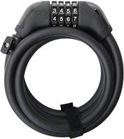 CONTEC Zahlen-Spiralkabelschloss PowerLoc 185 cm schwarz Ø 12 mm, Sicherheitsstufe: 6