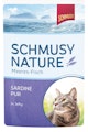 SCHMUSY Nature Meeres-Fisch 100g Frischebeutel KatzennassfutterVorschaubild