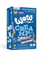 WOW Creamy Snack 1 x 24x15g Multipack Katzensnack