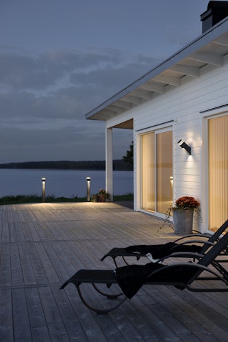 Konstsmide Wandleuchte Massa, HighPowerLED, anthrazit (7944-370)