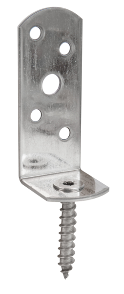 Alberts® Zaunhalter L-Form Edelstahl 115 x 31,5 mm