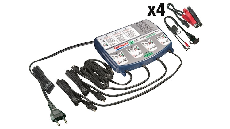 Tecmate Batterieladegerät Optimate Lithium 4x0.8A