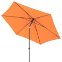 Vorschaubild doppler Mittelmastschirm myZONE 300 Push up, Aluminium Anthrazit / 100 % Polyester 180 g/m²