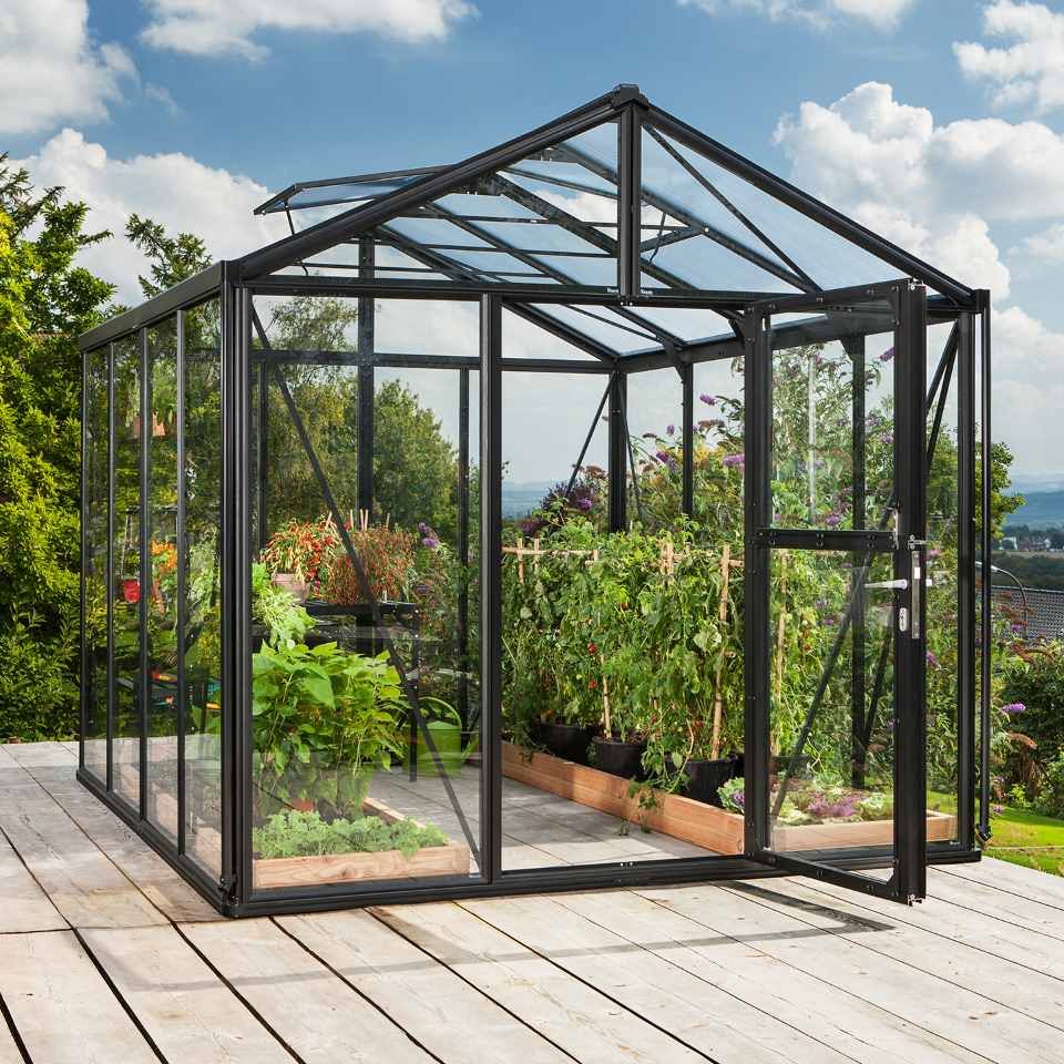 Vitavia Gewächshaus Zeus 8100 inkl. 2 Dachfenstern - 8,1 m²