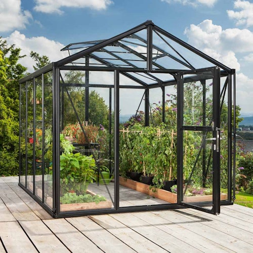 Vitavia Gewächshaus Zeus 8100 inkl. 2 Dachfenstern - 8,1 m²