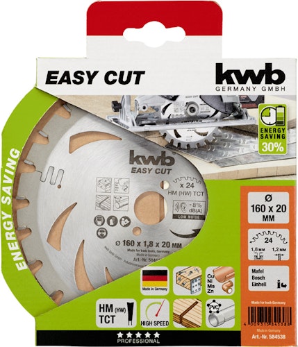 kwb Akku Top Hk-Sägebl. AKKU Ø 160 x 20 Z24 584538