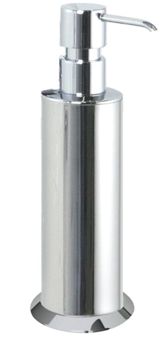 Bravat Flüssigseifenspender Varuna freistehend, chrom