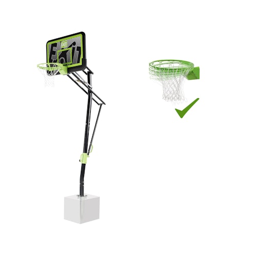 EXIT Basketballkorb Galaxy Inground Basket Black Edition