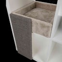 Vorschaubild TRIXIE Bett für Regale mit Kratzbrett 33x37x48cm lichtgrau