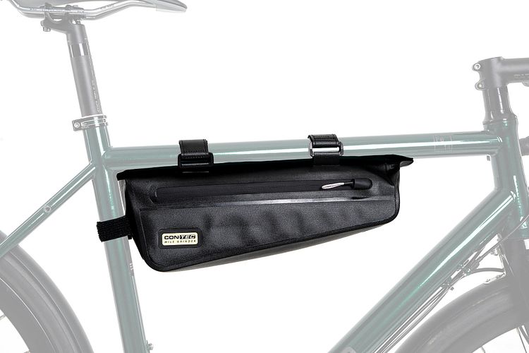 CONTEC Rahmentasche Mile Grinder Frame Bag schwarz 2,8 l