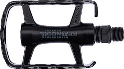 CONTEC Pedal Blacktop 9/16 Zoll schwarz/silber