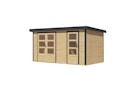 Vorschaubild Karibu Metall-Holzgartenhaus Hybridhaus Merkur A/B/C/D - 19 mm/0,5 mm - Mittelwandhaus 