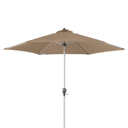 doppler Mittelmastschirm ACTIVE 280 Auto-Tilt, Aluminium Silber / Polyester 180 g/m²