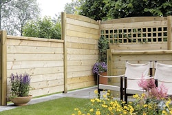 T&J TRELLEBORG-Set kdi, 13 Trelleborg-Bretter 180 x 14,5 cm, für eine Elementhöhe von ca. 180 cm