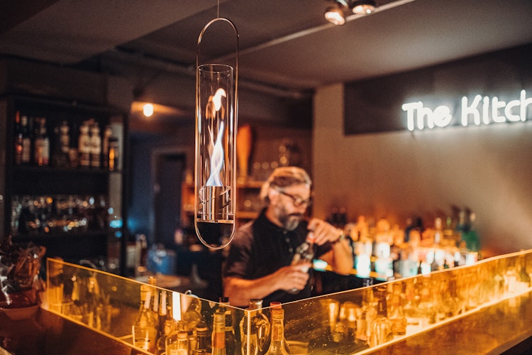 höfats SPIN 120 Hängefeuer silber