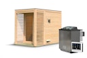 Vorschaubild Karibu Gartensauna Saunahaus Angkor 1 inkl. gratis 9 kW Bio-Saunaofen im Wert von 719 €