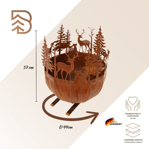 Badeko Feuerstelle ,,Böhmerwald“