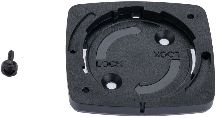 Bosch Montageplatte Intuvia 100 ohne Buchse schwarz