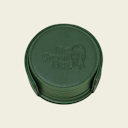 Vorschaubild Big Green Egg Untersetzer PU-Leder grün 6 Stk. - 9 cm