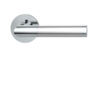 Griffwerk Türgriff smart2lock 2.0 LOREDANA PROFESSIONAL Schraubtechnik -Edelstahl poliert/matt