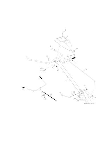 Husqvarna Motorhacken 96093001301 CRT900