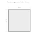 Vorschaubild Karibu Gartenhaus Blockbohlenhaus Olaf 3/5 - 28 mm mit erhöhter Schneelast (300 kg/m²)