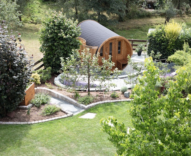 Wolff Finnhaus Saunafass 400 de luxe