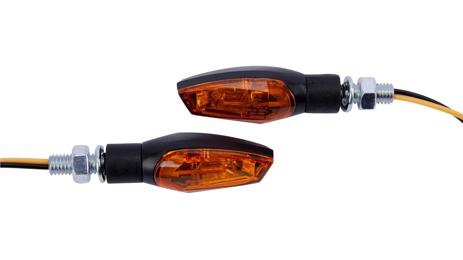 Spec X Blinker Sport Schwarz 15 mm Lang Paar