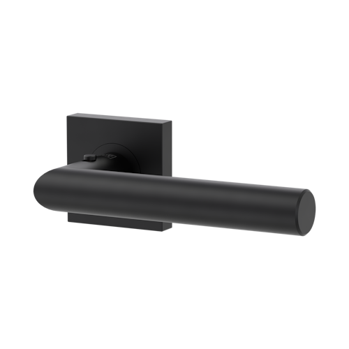 Griffwerk LUCIA PROFESSIONAL PVD+ Schraubtechnik Rosetten eckig smart2lock 2.0 R Graphitschwarz PVD+