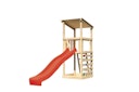 Vorschaubild Akubi Kinderspielturm Anna mit Pultdach inkl. Wellenrutsche und Kletterwand