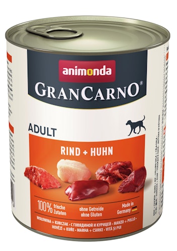 animonda Gran Carno Adult 800g Dose Hundenassfutter