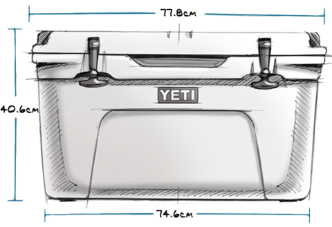 YETI Abmessungen