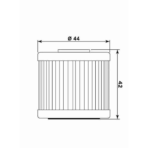 MIW Ölfilter KY7001 Papierfilter (OEM-Qualität)