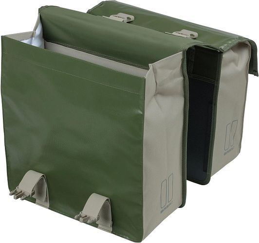 Basil Doppeltasche Urban Load grün