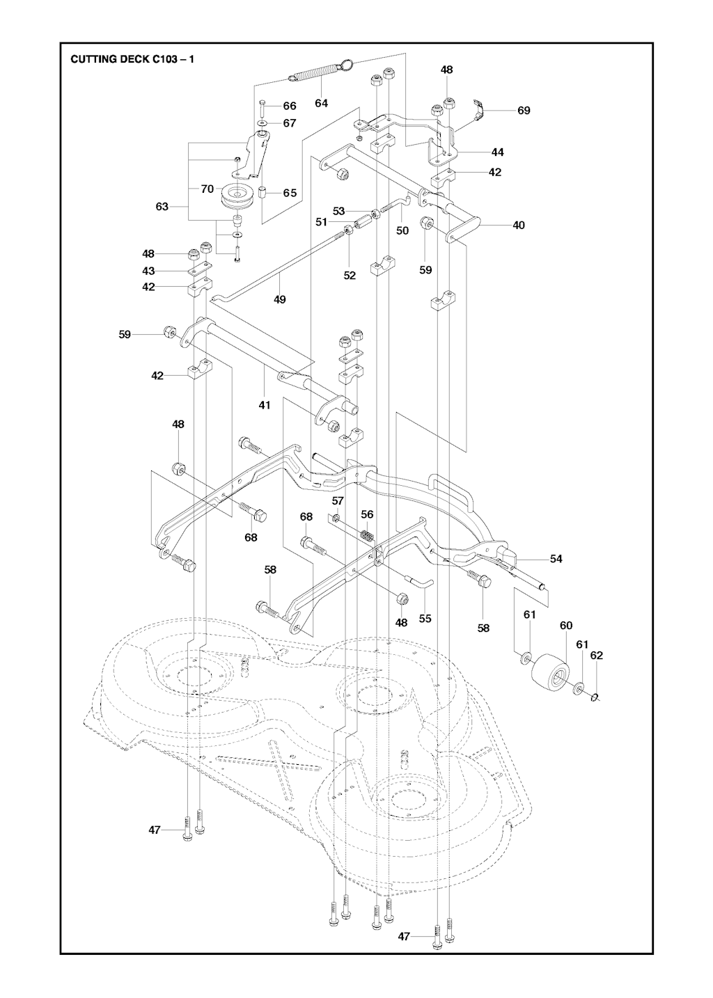 Explosionszeichnung Ersatzteile