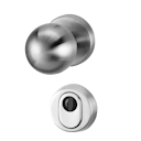 Vorschaubild Griffwerk SCHUTZROSETTEN-GARNITUR -Edelstahl matt Schutzrosettengarnitur -Knopf R4 -ZA -ohne Kombi-Innenrosettensatz