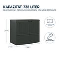 Vorschaubild Suncast Kunststoff-Gartenschrank 738 L