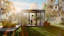 SunElements Design Gewächshaus/Sommergarten SunGarden Select mit Photovoltaik-Option
