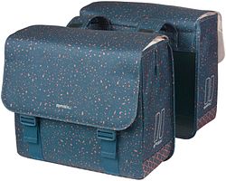 Basil Doppeltasche Flair blau