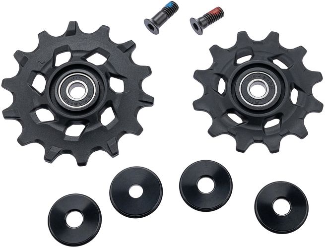SRAM Schaltrollen-Set für Apex XPLR schwarz