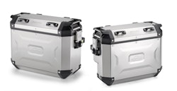 KAPPA Seitenkoffer K-Voyager Satz KVG , Silber