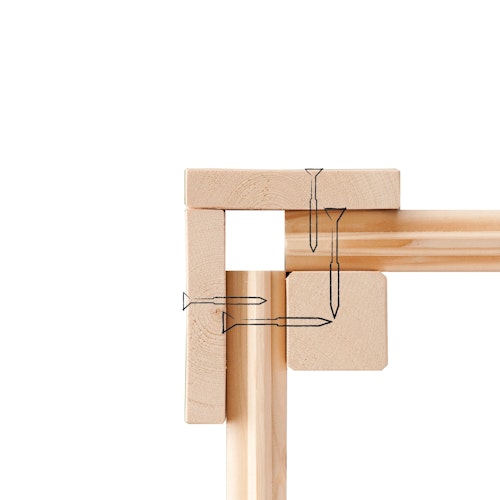 Karibu Woodfeeling Gartenhaus Amberg 2/3/4/5 naturbelassen - 19 mm