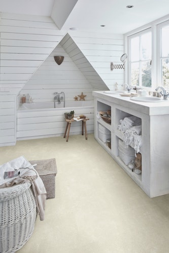 HANDMUSTER MeisterWerke Designboden. rigid RB 400 S / White Stone 7440