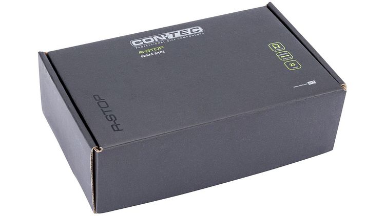 CONTEC Bremsschuh R-Stop 55 mm schwarz Box &agrave, 25 Paar