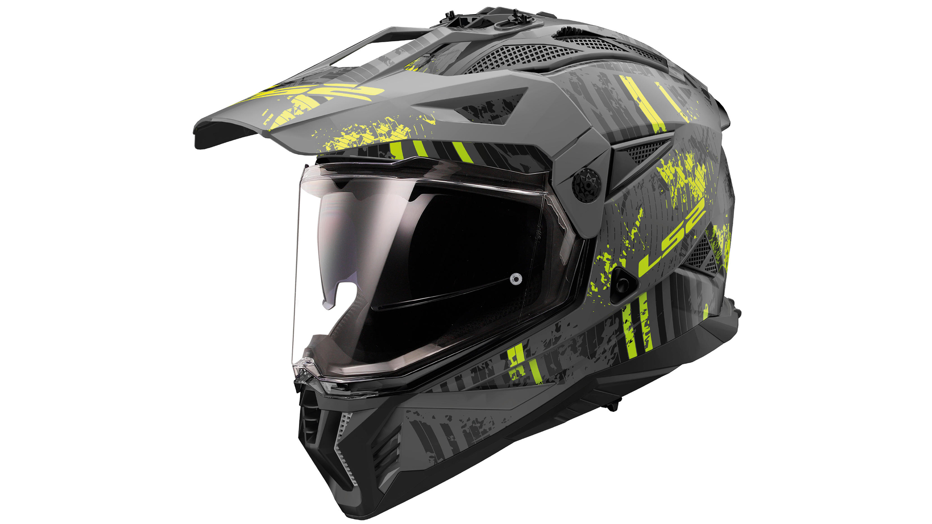 LS2 Endurohelm MX702 Pioneer II Crazy - Größe L