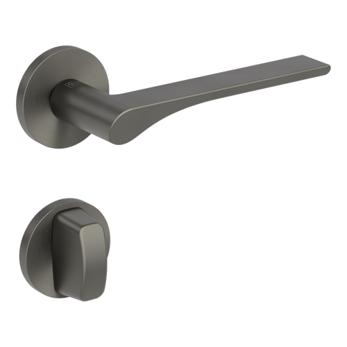 Griffwerk VAYA 261 LEAF LIGHT fast2fix Fast2Fix Rosetten rund WC Kaschmirgrau