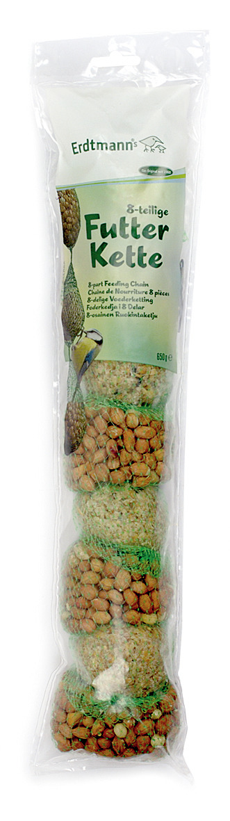 Erdtmann Vogelfutterkette 8-teilig Wildvogelfutter