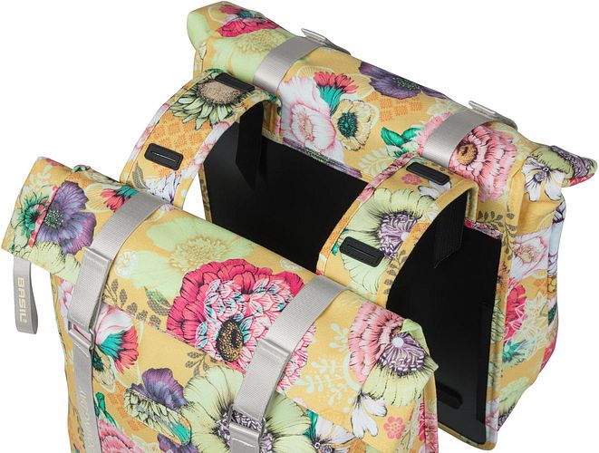 Basil Bloom Field Doppeltasche 35 l gelb