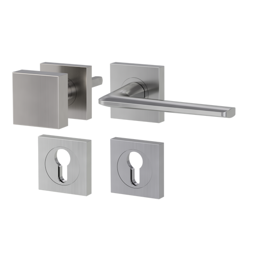 Griffwerk Wechselgarnitur REMOTE SQUARE - Rosetten eckig