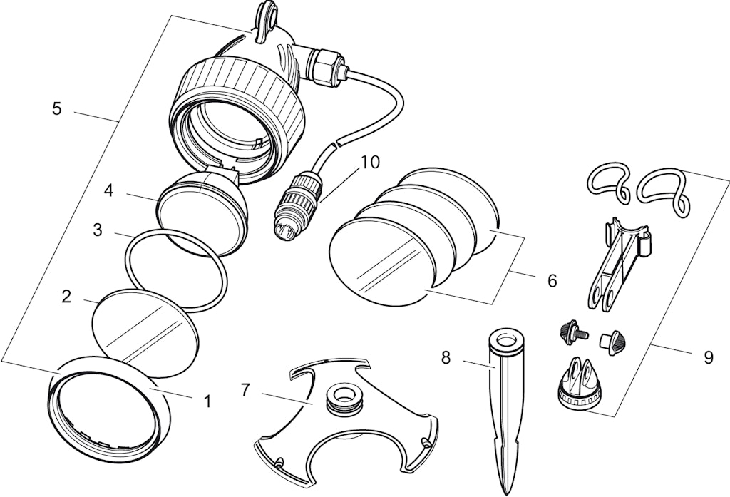 Explosionszeichnung Ersatzteile